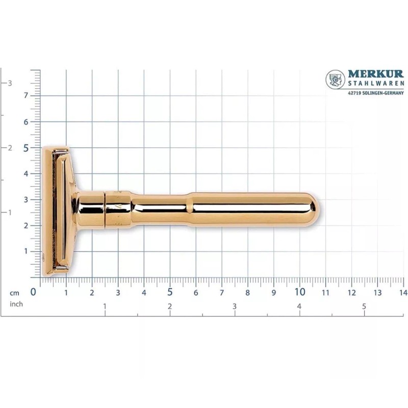 MERKUR FUTUR Adjustable Double Edge Safety Razor - Polished Chrome