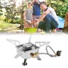 Foldable Camping Stove Light Weight Four Legged Design Safe Portable