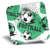 Destination Vinyl ltd Fridge Magnet - Football Funky Pattern Kids