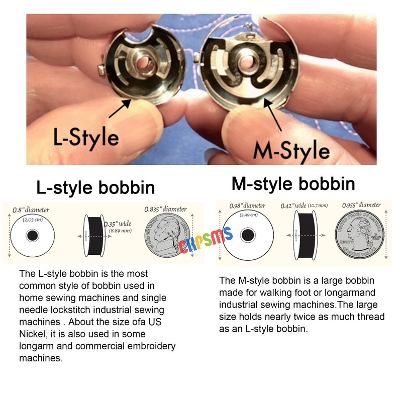 CKPSMS Brand - TOWA Digital Bobbin Case Tension Gauge Compare