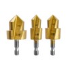 Treki Pack of 3 Water Pipe Step Drill PPR Pipe