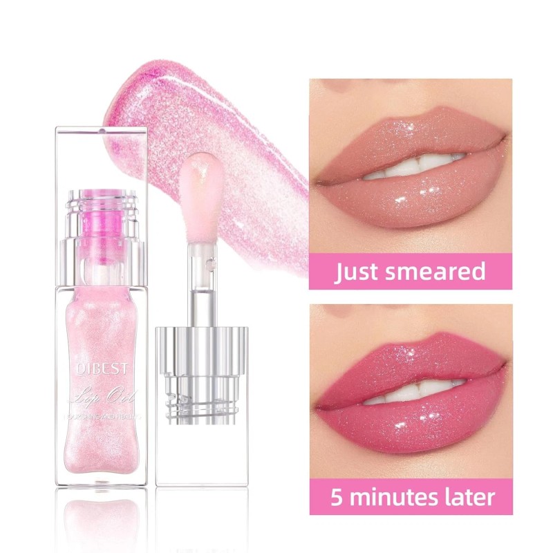 QIBEST Lip oil - Magic Color Changing Moisturizing Lip Glow