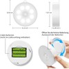 daphomeu daphomeu Nachtlicht mit Bewegungsmelder3*AAA Batteriebetriebene lampen Auto ON/OFF, SchrankbeleuchtungBewegungsmelder