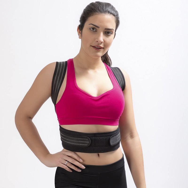 InnovaGoods - Anpassungsfähiger Haltungstrainer Pro Ticalbak, Ergonomisch, Unisex, Atmungsaktiver Stoff,