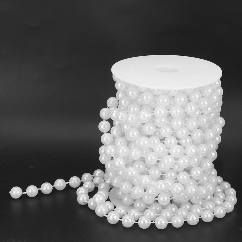 12 mm Imitation Pearl 10 m Connecting Beads Curtain Home