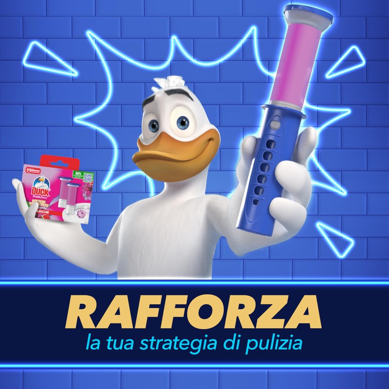 Duck Fresh Discs - Dischi Gel Igienizzanti WC, Fragranza Ibisco,