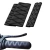 DHWEKU 4 x non-slip, heat-shrinkable motorcycle grip covers, easy to