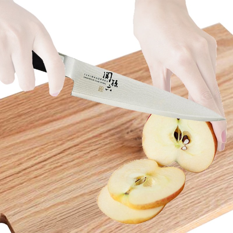 Kai Seki Magoroku Damascus Petty Knife 120mm (AE-5202)