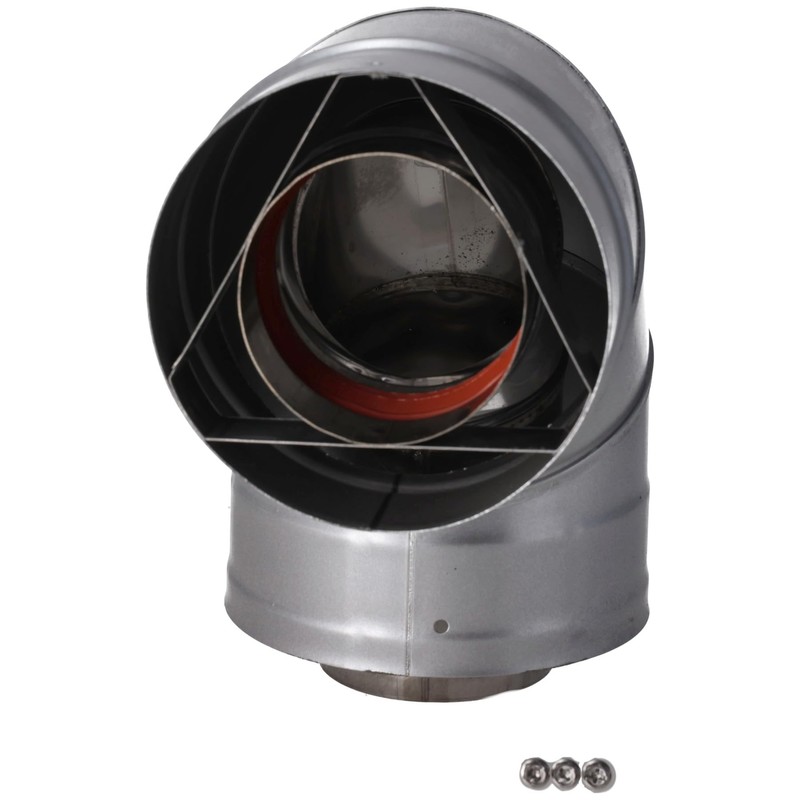 Rheem ProTech 90 Degree Elbow for venting Rheem Tankless Non-Condensing