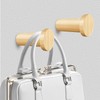 Wood Wall Hooks – 8 Pcs Decorative Wooden Hooks for