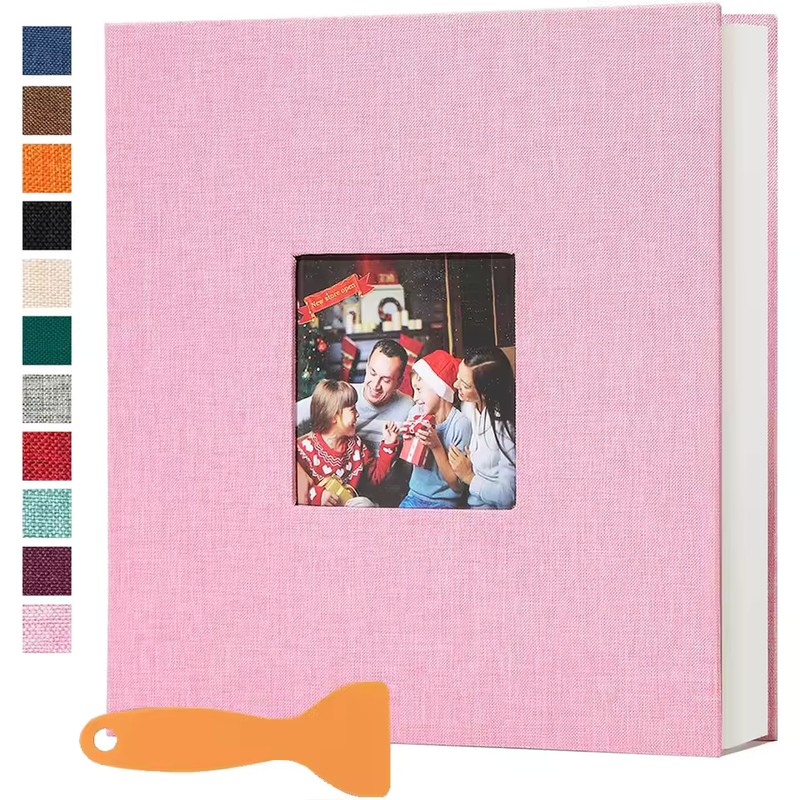 Self-Adhesive Photo Album 20 Sheets 40 Pages for Family and