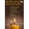 100% Pure Organic Beeswax Tealight Candles 40 Pack