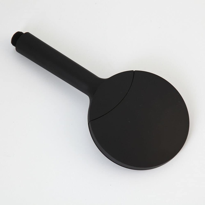 Washly Black Shower System Set Rainfall Spout Round Head with