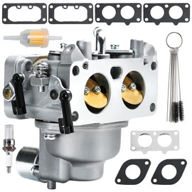 Carburetor 15004-1010 with Gaskets for Kawasaki FH641V FH661V FH721V FX850V 22 HP Engine Carb Replaces 15004-7024, 15004-0757, 15004-1005
