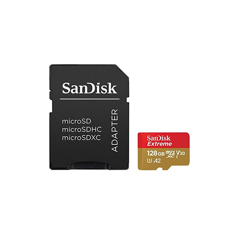 SanDisk Extreme 128 GB UHS-I microSD