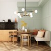 KAISITE Modern Sputnik Chandelier - 8-Light Ceiling Light Fixture Height