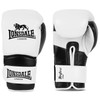 Lonsdale Barford Leather Boxing Gloves White/Black 10 oz