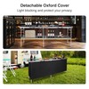 REDCAMP Portable Bar Table, Pop Up Folding Mobile Bar Bartender