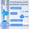 Ehucon Dysphagia Regulating Drinking Cup, Prevent Choking for Dysphagia/Dementia/Elderly,Dispenses 5cc