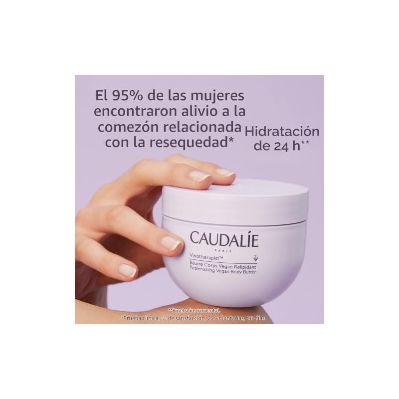 Caudalie Vinotherapist Manteca Corporal Vegana Regenera Hidrata Nutre Piel Seca