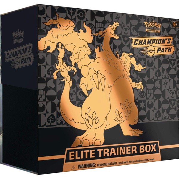 Pokemon TCG: Champion's Path Elite Trainer Box, Multicolor