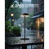 EppieBasic 2 Sets Portable Table Lamps, 5000mAh Battery Operated Cordless