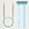 KnitPro Mindful 4.00mm 40cm English Teal 4mm Circular Knitting Needle
