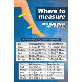 OrthoSleeve FS6+ Compression Foot & Leg Sleeve (1 Pair) for Plantar Fasciitis, Heel Pain, Achilles Tendonitis, Shin Splints, Venous Insufficiency and Leg Cramps (Small, Pink)