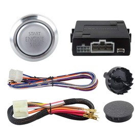 EASYGUARD ES002-P3 Push Engine Start button Module and keyless go System Compatible with car Alarm or keyless Entry System dc12v
