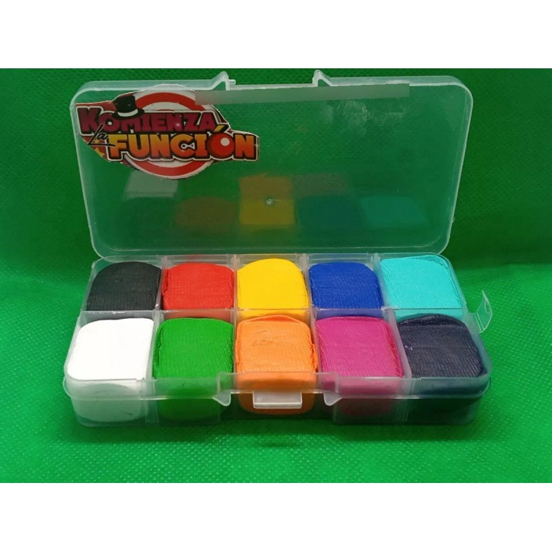 Komienza la Función Maquillaje Pinta Caritas Body Paint Paleta Viajera