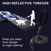2 Pack Dog Leash, 4/5//6 FT Heavy Duty Nylon Rope