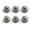 DGQ 5/8" Swivel Ball Caster Roller Transfers Set of 6