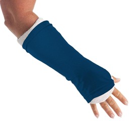 Arm Cast Sleeve Cover | Protects Arm Cast and Aids in Keeping your Cast Clean. Arm Cast Cover Adult Cast Protectors for Wrist Casts and Dressings, Plaster Cast Protector. (Blue, S)