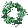 Fun Express St Patricks Day Decorations Shamrock Wreath - 13
