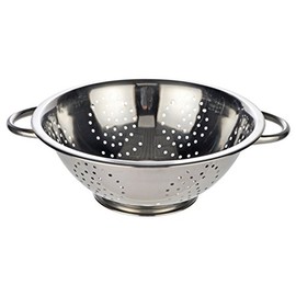 HI 23041 Stand Strainer Colander 28 cm Stainless Steel Colander With 2 Handles