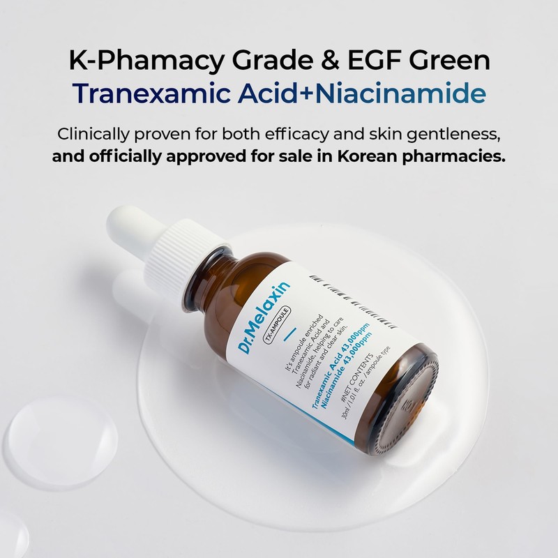 Dr.Melaxin TX Ampoule RX – Tranexamic Acid Facial Ampoule with