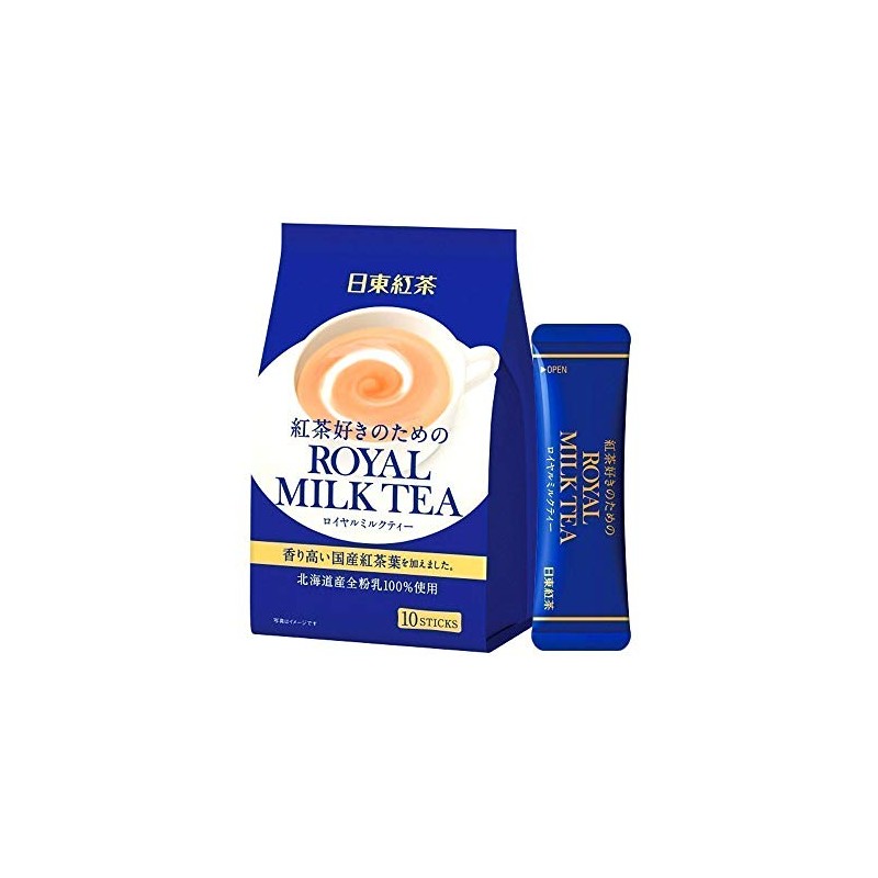 Twin Pack Royal Milk Tea Hot Cold Nitto Kocha 10