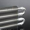 G-PLUS Universal Silver 4 Row AN6 Radiator Remote Aluminum Transmission