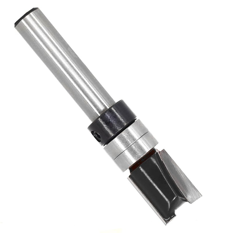 Akylin Flush Trim Router Bit 1/4-Inch Shank, 3/8" Cutting Dia.,