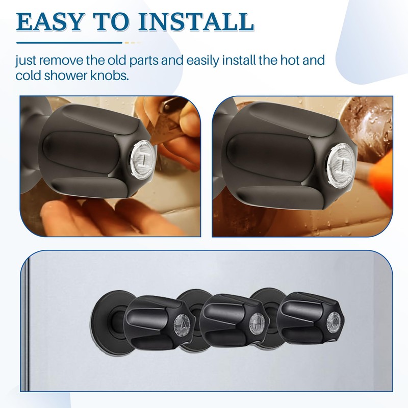 Faucet Index Buttons Fits for Pfister Price Verve Faucets, 6
