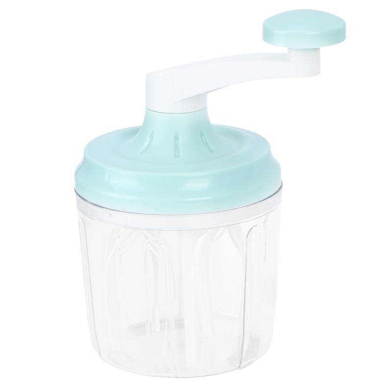 1200mL Manual Egg Beater Mixer Hand Crank Egg Cream Whisk