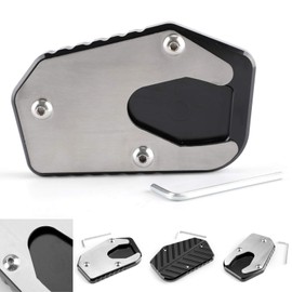 Bruce & Shark Side Stand Plate Kickstand Extension Pad Suitable for Suzuki V-Strom1000 / Dl1000 14-17