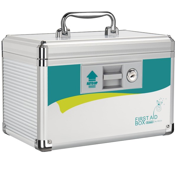 Glosen Glosen Medicine Lock Box, medication lock box,locking medicine box,