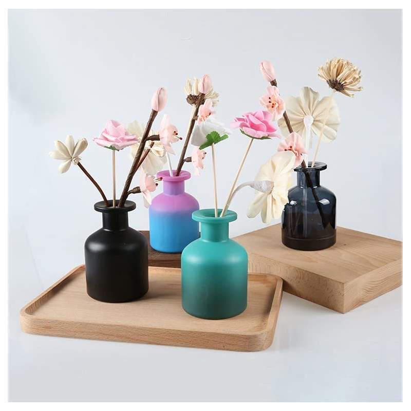 1Pcs 150ml/5oz Empty Glass Diffuser Bottle Aromatherapy Jar Container Fragrance