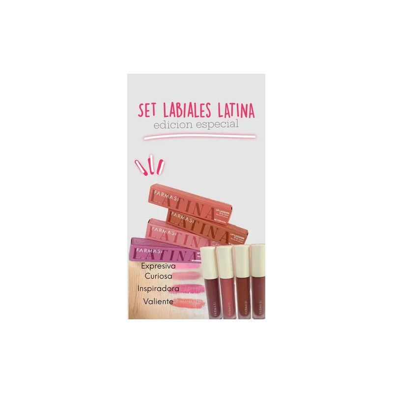 Lip Lacquer, Brillo Labial Tono 07 Expresiva /farmasi