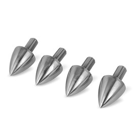 PrecisonGeek Speaker Spikes M8 for HiFi Rustproof Stainless Steel Cone 20 mm Diameter Pack of 4