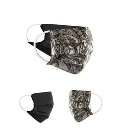 BaF Community Masks, Set of 2 Unisex Face Masks with Motif, Reversible Mouth and Nose Protection, BCI Cotton, Washable. - 78 cm Flowerpower-28