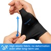 Velpeau Elastic Thumb Wrist Support Brace (Pack of 2), Splashproof