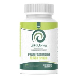 Spirulina Máxima 1bote Spiral Spring 150tab 500mg Organica                                                                                            