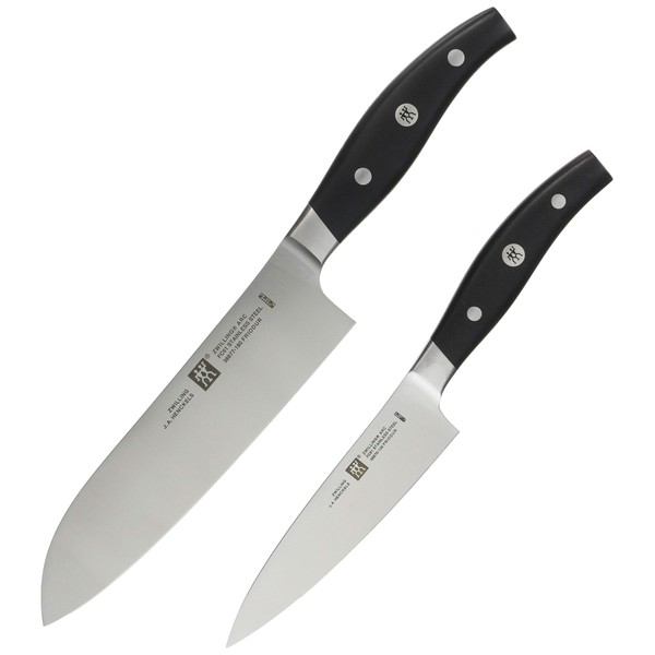 Zwilling Zwilling 38881-000 Zwilling Arc Set of 2 Pieces Made in Japan Santoku Petty Knife Set, Gift, Made in Seki City, Gifu Prefecture